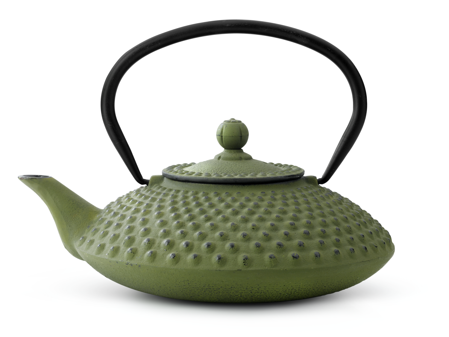 Groene theepot