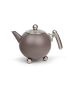 Theepot Duet Bella Ronde 1,2L aubergine