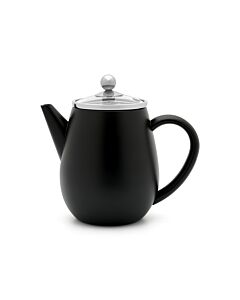 Theepot Duet Eva 0,5L mat zwart