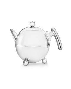 Theepot Bella Ronde 1,5L chroom besl.