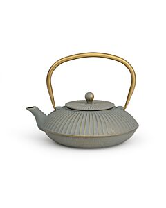 Theepot Linhai 1,1L gietijzer grijs