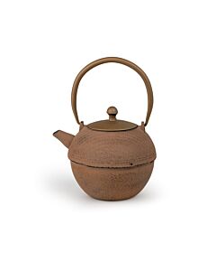 Theepot Sakura 1,2L gietijzer kastanjebruin