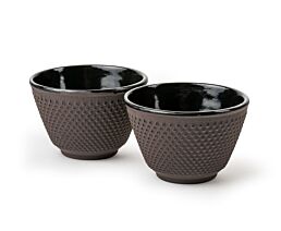 Kopjes Xilin gietijzer aubergine s/2