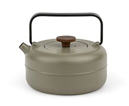 Theepot Henan 0,75L gietijzer khaki