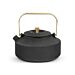 Theepot Shangdong 1,0L gietijzer zwart