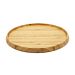 Dienblad rond bamboe naturel Ø35x2cm